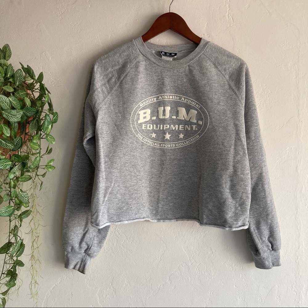 Vintage BUM Equipment Crop sweatshirt